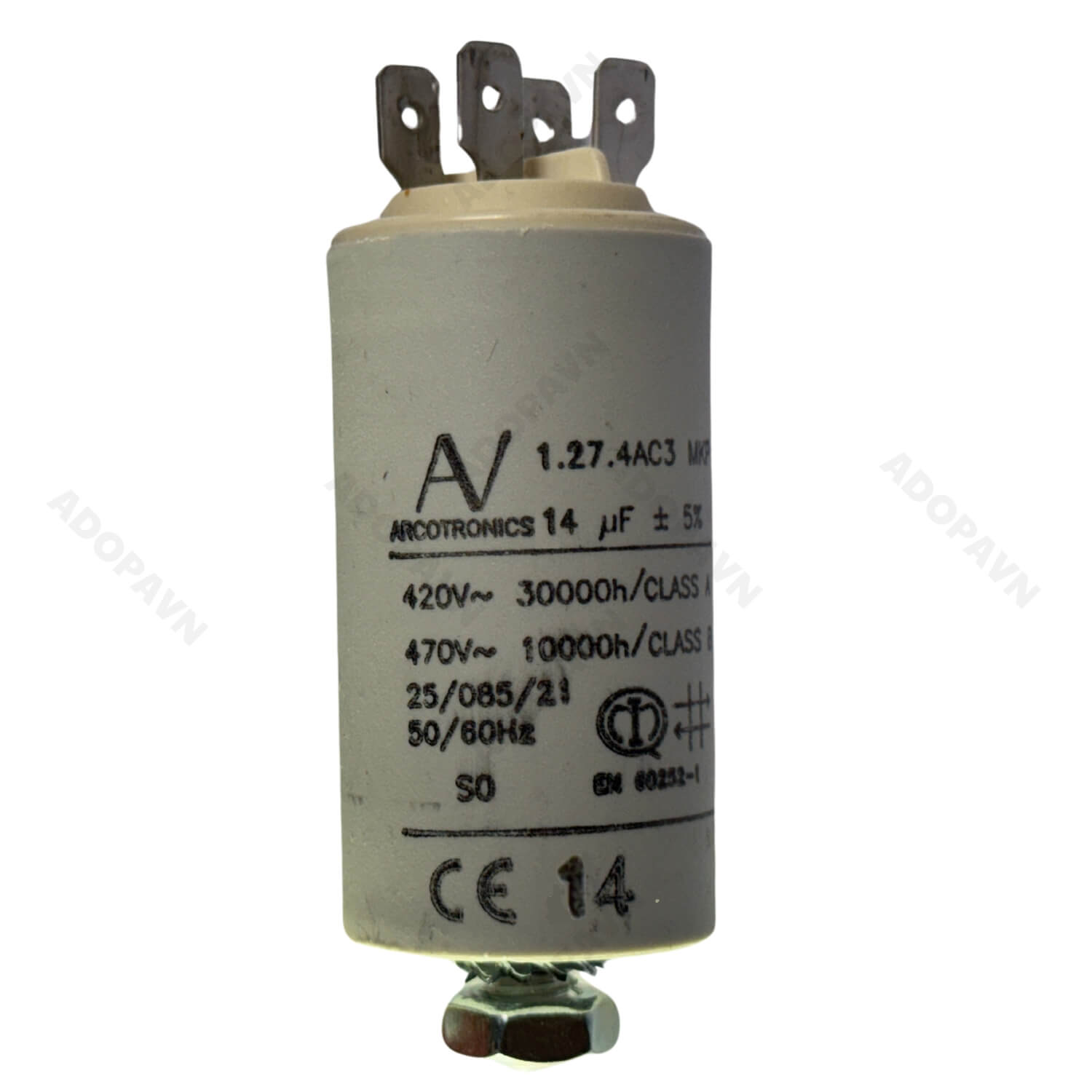 Tụ Điện AV Arcotronics MKP 14uf