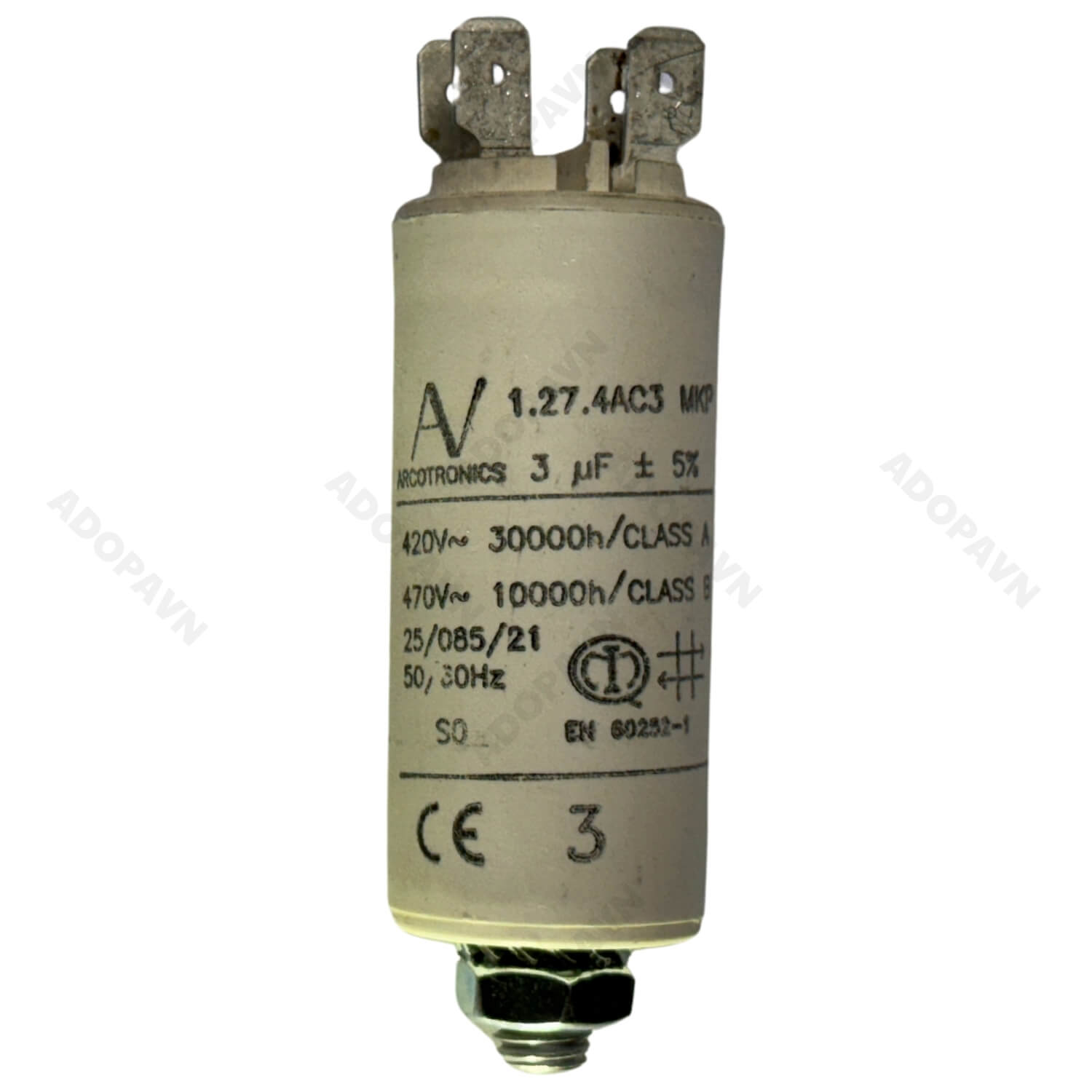 Tụ Điện AV Arcotronics MKP 3uf